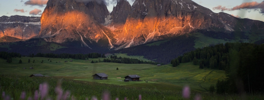 The Great Wall of Sassolungo - High-Altitude Trail in the Dolomites