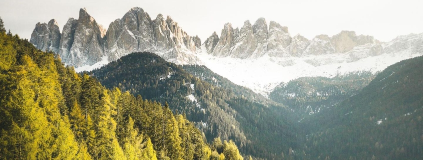 In the heart of the Dolomites, on the Adolf Munkel Trail of Villnöss Valley